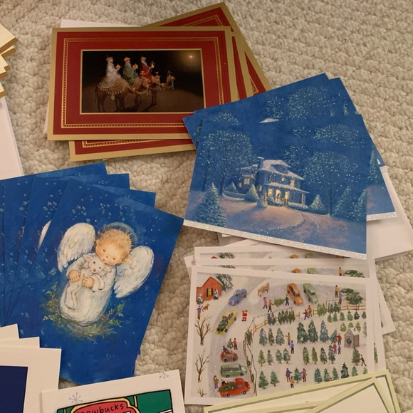 🎄New vintage Hallmark Christmas cards - 50+ with envelopes - Picture 2 of 10